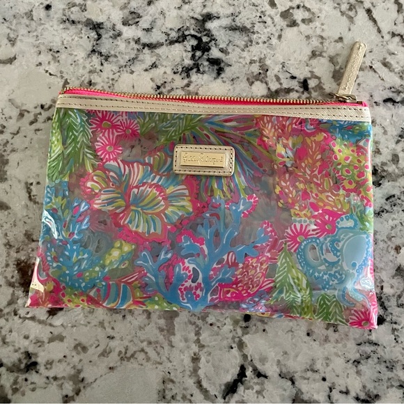 Lilly Pulitzer Other - Lilly Pulitzer Pencil Pouch Makeup Bag